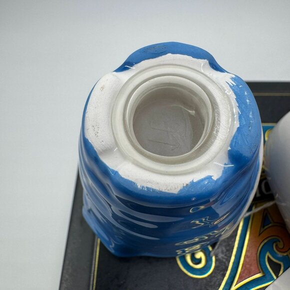 Garland Road Ceramic Pigs and Pail Salt & Pepper Shakers Black & White - Picture 11 of 12